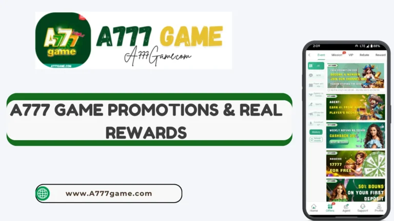 A777 Promotions & Real Rewards